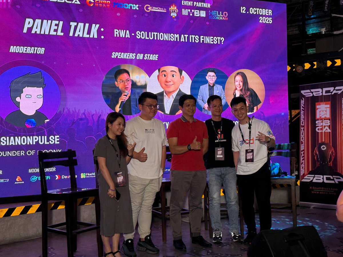 MitoDeFAI's tweet photo. ✨ MITO x @abcd_web3_ Event wrapped up!
Innovation met real connection as MITO joined Web3 enthusiasts to spark new ideas in DeFAI & AI Trading.

🔥 Highlights: live MITO App demo, real-user sharing, panel Q&A, and 6000 MGAS ($6000) airdrops!

The journey continues — next stop, the fusion of Web2 & Web3! 🚀
🔗 https://t.co/71m2tuUktb

#MITO #AITrading #DeFAI #Web3 #CryptoCommunity