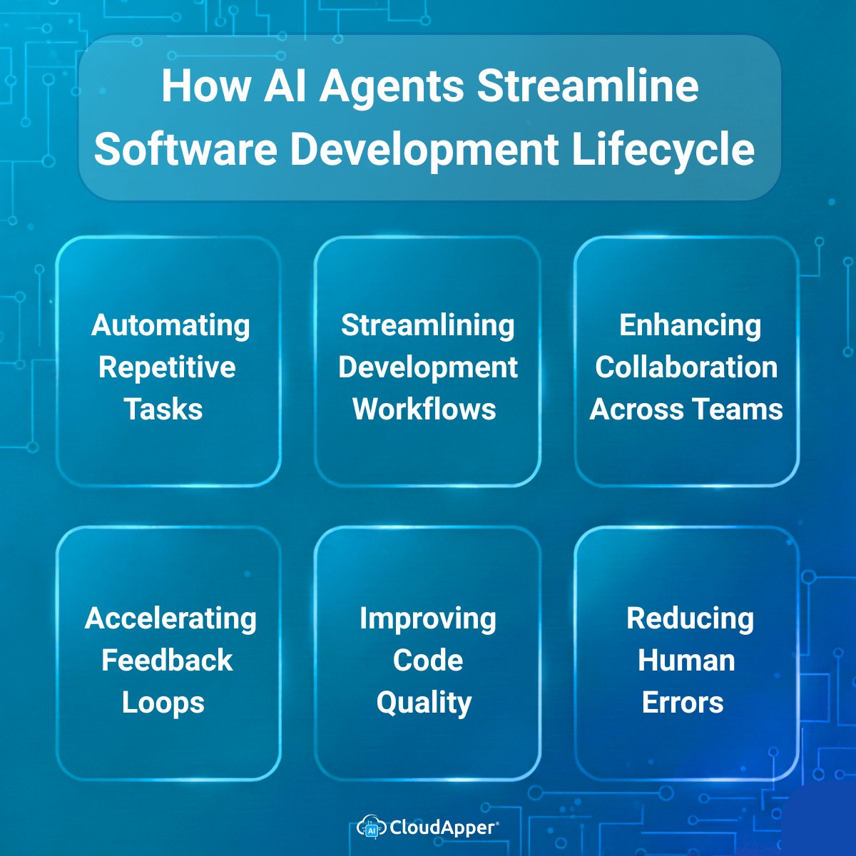CloudApperAI's tweet image. Ever feel like #softwareprojects slow down with repetitive tasks?
CloudApper AI DevAgent™ automates the small stuff so teams can code better, cut errors, and ship faster.
Learn more 👇
#AI #AIAgents #AIDevAgent
