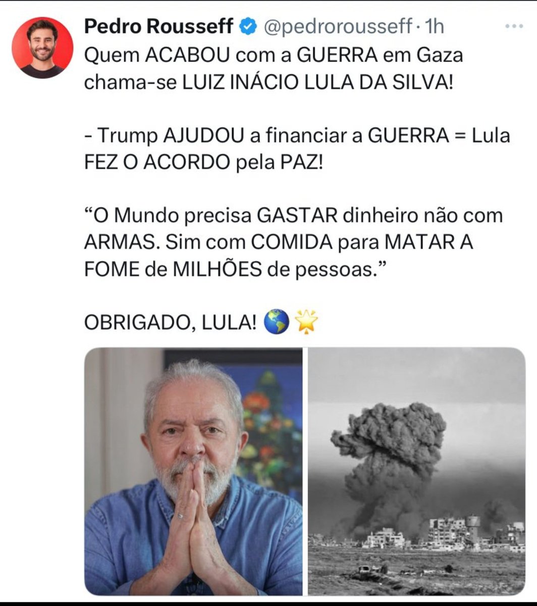 Só ver o sobrenome que carrega: faltam-lhe, por óbvio, cérebro, noção e senso do ridículo, mas, na minha opinião, tudo devidamente calculado. 
Estamos fazendo exatamente o que ele deseja: dar-lhe a visibilidade que não tem para que se eleja em 2026. 
Basta ignorar que some. 😉