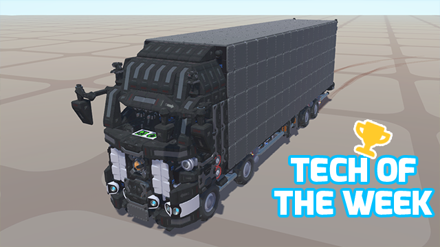 TerraTechGame's tweet image. 🏆 Tech of the Week 🏆
After a new truck? Check out this one from Hanakuma Chifuyu.
@Steam Workshop: steamcommunity.com/sharedfiles/fi…