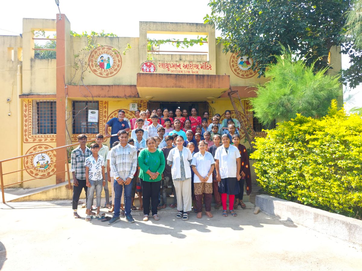 NaswadiSbcc's tweet image. આજ રોજ તા 15/10/2025 ના પીએચસી ખરેડા. ખાટે Rksk program યોજ્વમા આવિયો .