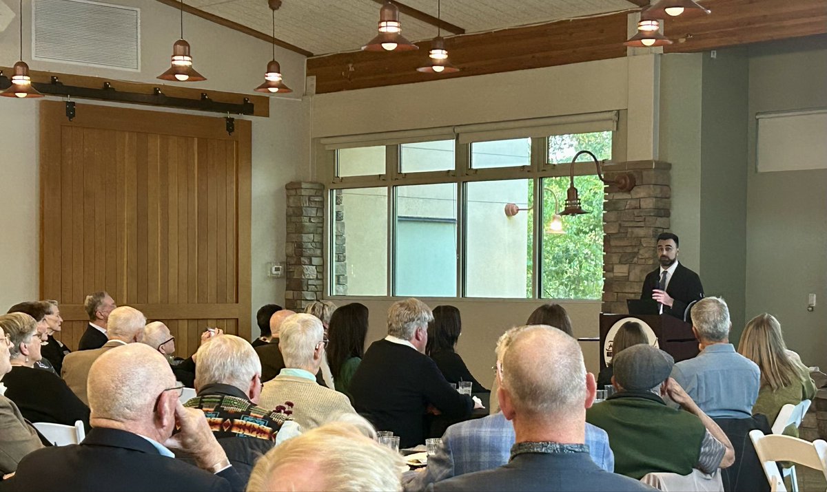 IskanderRehman's tweet image. Wonderful to talk about the past, present &amp;amp; future of great power competition in beautiful Idaho. I was very impressed by the level of interest in foreign and defense policy from Idahoans young and old. Thanks to the Boise Committee on Foreign Relations for the kind invitation.