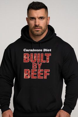 BuildaHelpDesk's tweet photo. Eat meat. Build muscle. Wear a statement. 🔥 Grab your ‘Carnivore Diet Built by Beef’ hoodie before they’re gone. https://t.co/84FCrLo7FG 
#Carnivorediet #AnimalBased #BeefStrong https://t.co/jnftLrr8rB
