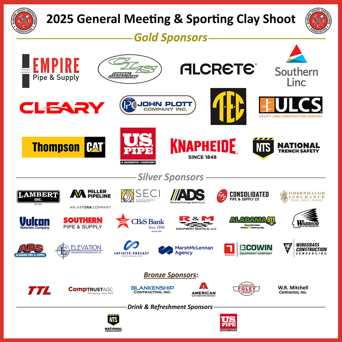 2025 Fall Meeting &amp; Sporting Clay Shoot - Tomorrow
conta.cc/4opdGU0