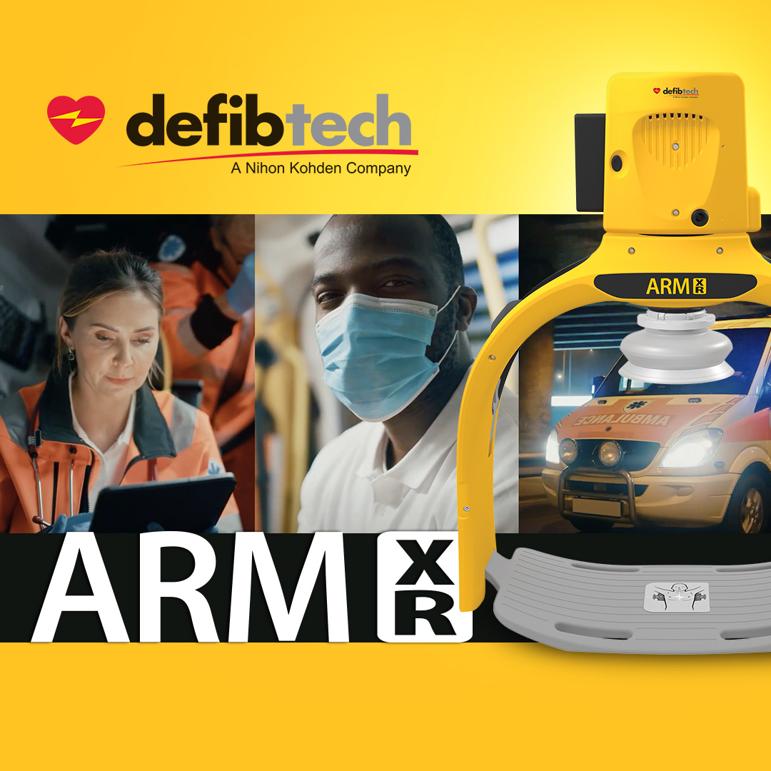DefibtechLLC's tweet image. The ARM XR, Defibtech&apos;s Automated Chest Compression System, helps make the the most of your EMS&apos;s team&apos;s manpower and budget.💪  Learn more⬇️⬇️
ow.ly/QI0p50X9Ze1

#AutomatedCPR #ChestCompression #Defibtech #SaveLives