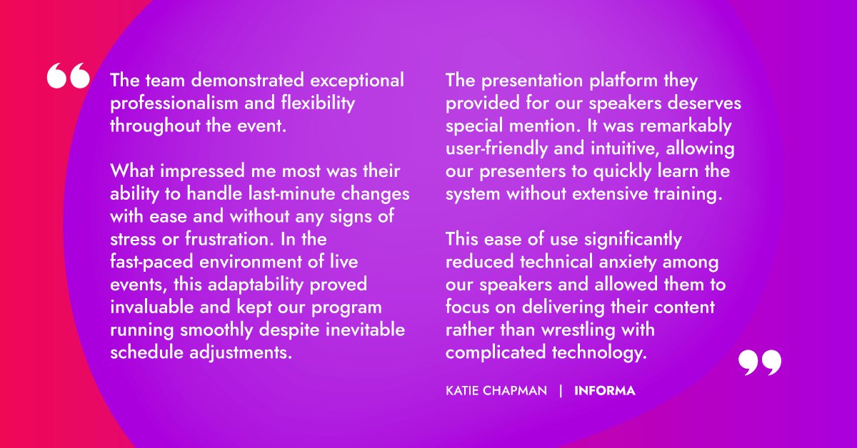 We love hearing feedback like this 🙌 Thanks to our amazing clients for trusting us to bring their ideas to life. 
Full case study here: ow.ly/3S6L50Xb4j3