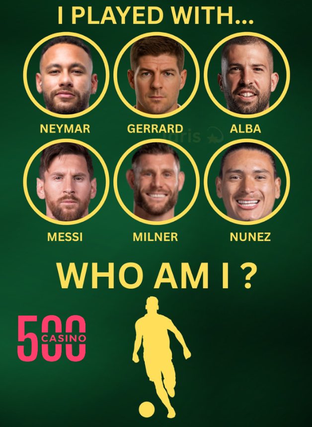 bigvybezzz's tweet image. If you don’t know who this is, your football knowledge is in question.
Guess the Player? 👀