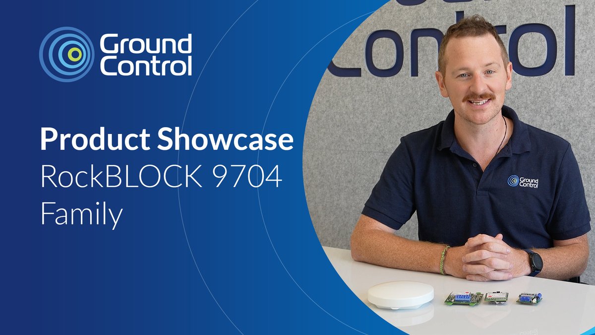 GCSatellite's tweet image. Our latest Product Showcase is live!

Meet the RockBLOCK Plus 9704: rugged, Iridium-powered, and built for bigger payloads (100 KB), low latency (~10 s), and global IoT connectivity.

Find out which 9704 fits your needs: youtu.be/7JpFXa1LBw4

#RockBLOCK #SatelliteIoT #IMT