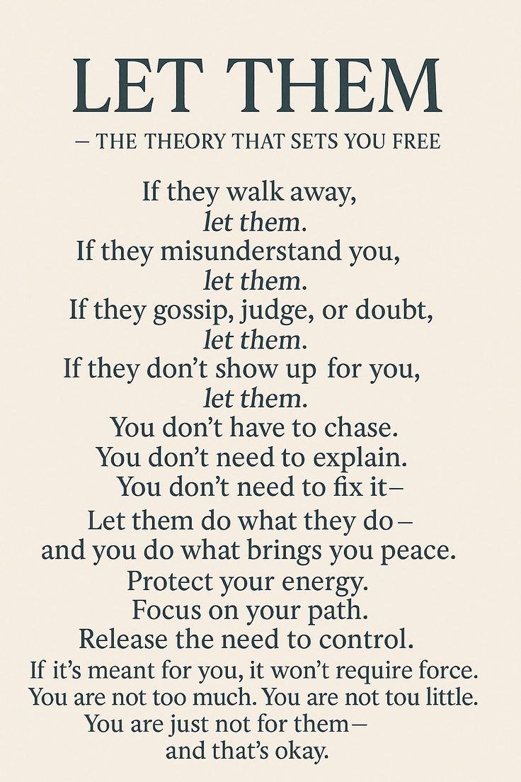 LET THEM