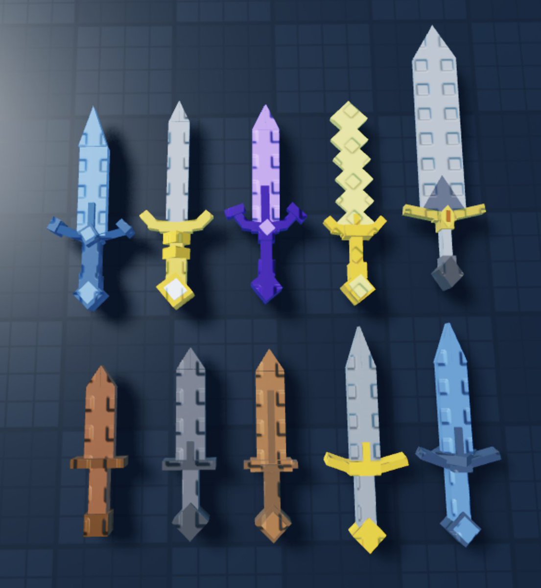 gamedevss5's tweet image. Stud Weapons I Made For Fun!
Inspired by: @ZionDev144102
#ROBLOX #RobloxDeveloper #StudBuilds #RobloxStudio
