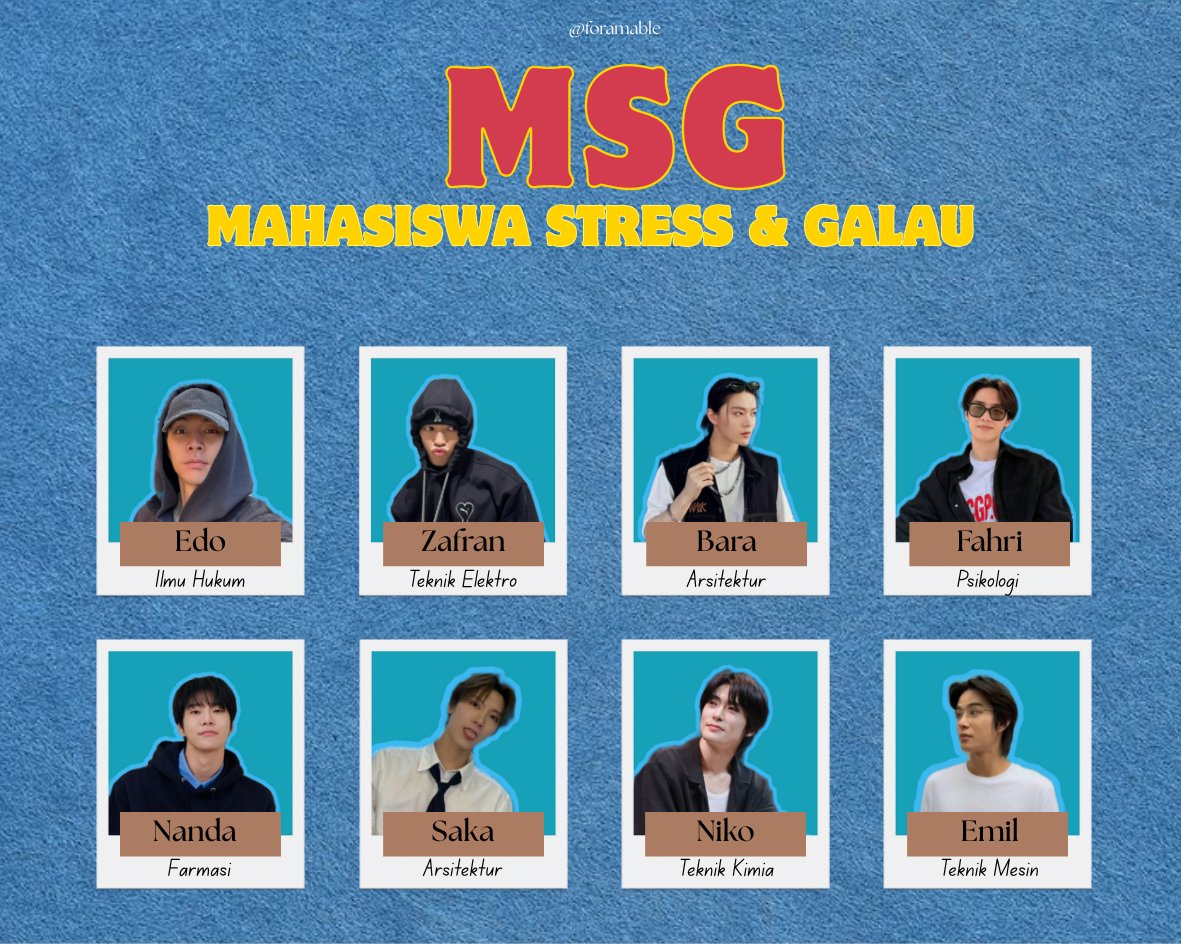 foramable's tweet image. cerita dari #MSG 

sebuah daily chat yang sebenernya ga penting-penting amat