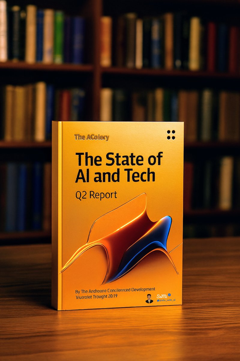info_with_ai's tweet image. The Future of AI is HERE

I’m giving away The State of AI &amp;amp; Tech — Q2

⚙️Emerging AI Startups
📈Tech Industry Insights
🤖Future Predictions from Experts

Normally $79 — FREE for the next 24 hr

To get it:
→Follow @info_with_ai
→Like &amp;amp; RT
→Type“AI” [To get the report in ur DM]