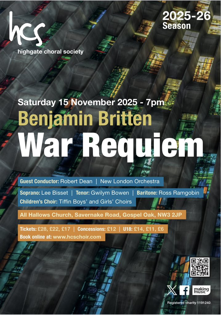 Highgate Choral Society tweet media