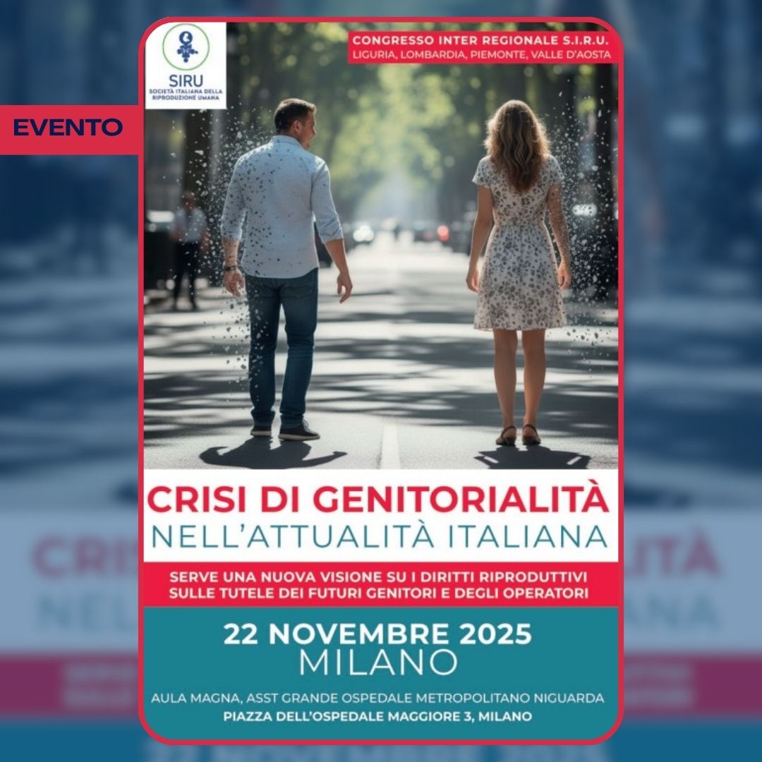 🗣️Congresso Interregionale Lombardia, Liguria, Piemonte e Valle D'Aosta: "Crisi di Genitorialità nell' Attualità Italiana"
📆22 novembre, Milano, Aula Magna Ospedale Niguarda
📚Crediti ECM: 6
👉Per programma e iscrizioni  pmaumanizzata.com/eventi/211/Con…
#siru #congressointerregionale