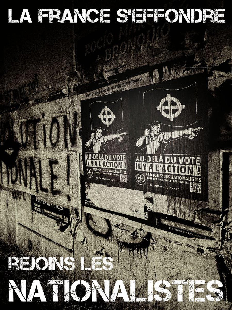 Pour rétablir l'ordre et la discipline 
Avec des institutions au service du bien commun et de la France
Une seule solution, la Révolution nationale !
<a href="/nationalistesfr/">Les Nationalistes</a>