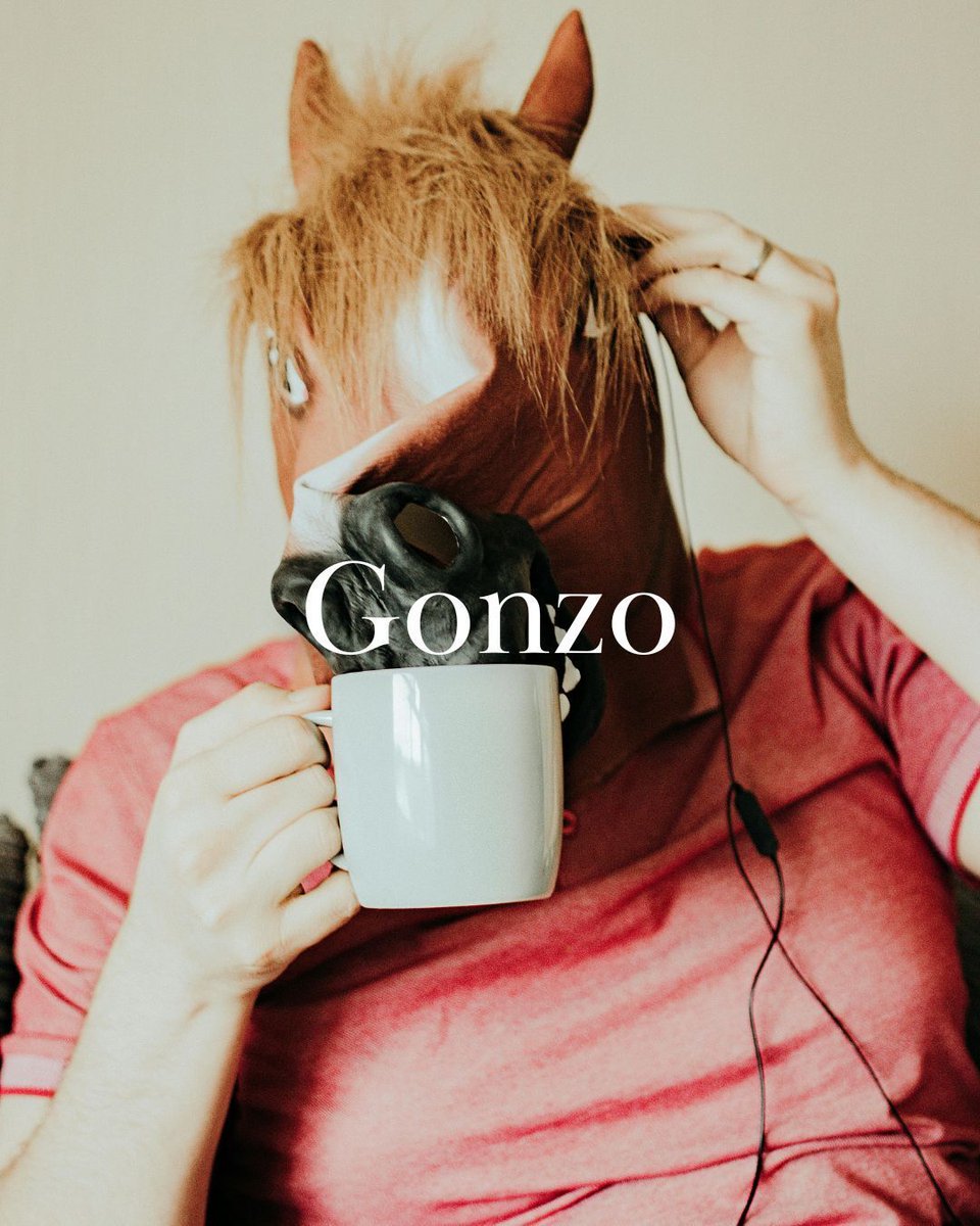 InkhornEdits's tweet image. Gonzo, adjective
1: a style of journalism marked by a lack of objectivity
2 informal: very strange or unusual : bizarre, far-out

In a sentence: If Gonzo the Muppet wrote about Jim Henson, that would be gonzo journalism!

#WednesdayWordOfTheWeek #Vocabulary #Words #InkhornEditor