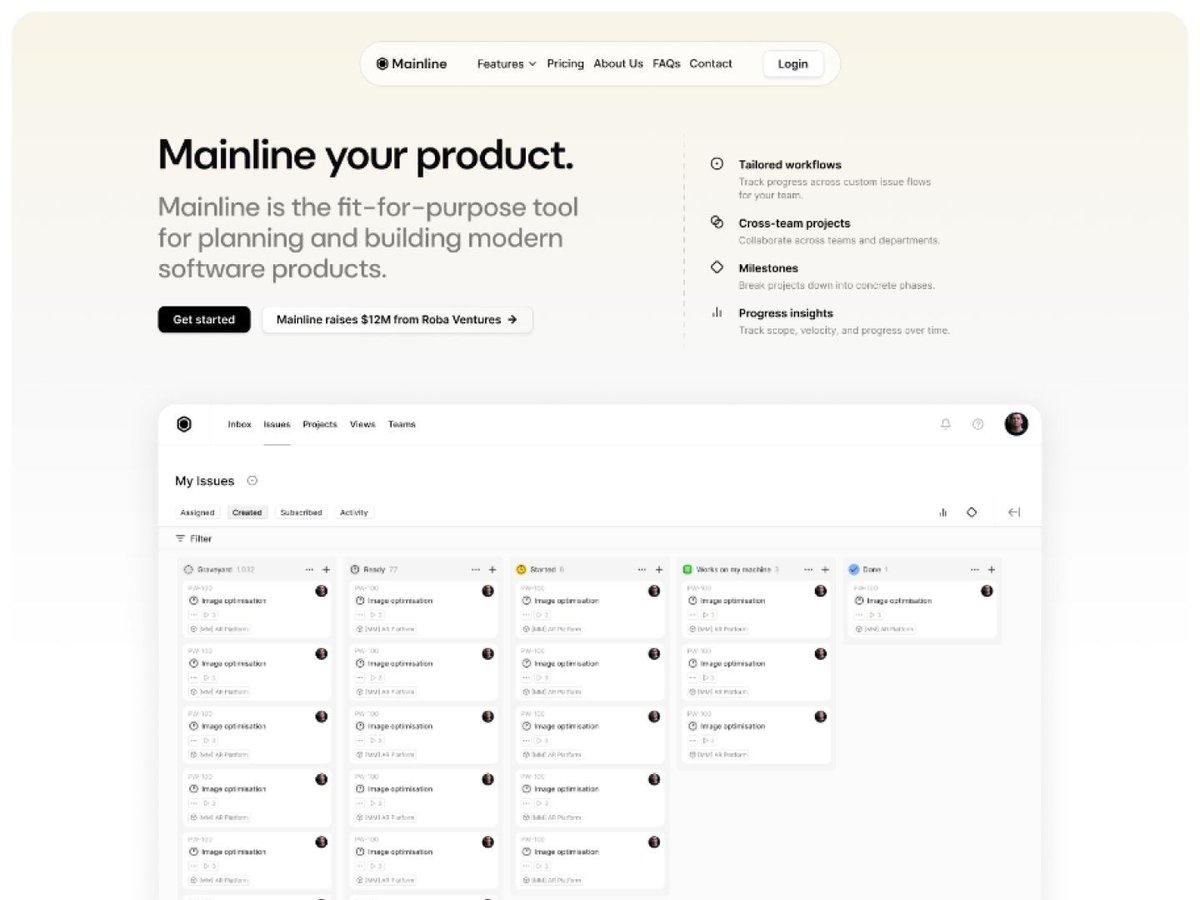 ausrobdev's tweet image. Our most popular @shadcn template is now open source. Presenting Mainline for @nextjs and @astrodotbuild