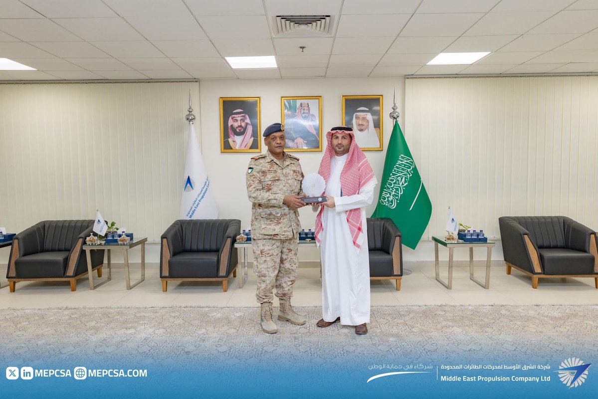 تشرفنا بزيارة وفد وزارة الدفاع بدولة الكويت الشقيقة، تأتي هذه الزيارة في إطار الاطلاع على قدرات الشركة وبحث فرص التعاون المشترك.

#شركاء_في_حماية_الوطن