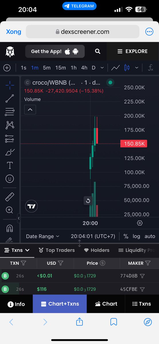 DGNguyen8's tweet photo. 200k 3x plus

Now 150k

$croco on bnb

https://t.co/P9mRkMEOJY https://t.co/oAw0WS9zZa