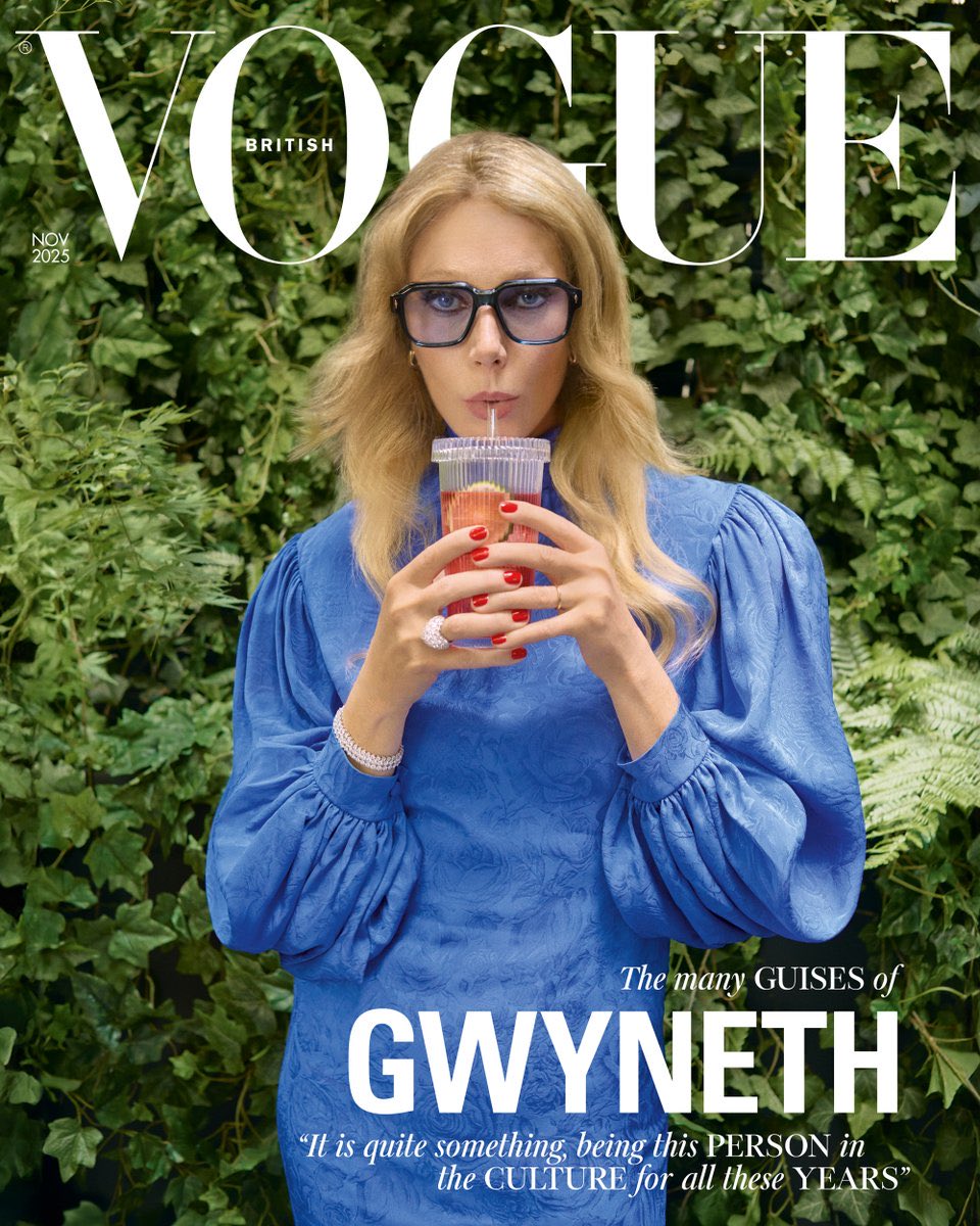 Gwyneth Paltrow covers the November issue of British Vogue, photographed by Venetia Scott.

🔗: vogue.co.uk/article/gwynet…