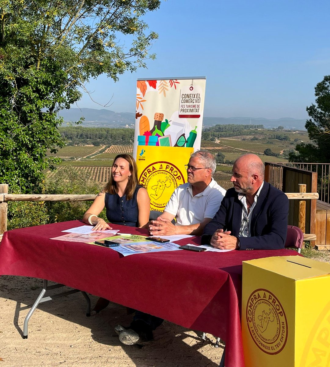 AjOlerdola's tweet photo. ❗️Diumenge comença la 12a edició de la campanya “Compra a prop i descobreix el teu entorn” a Olèrdola, Santa Margarida i els Monjos i Castellet i la Gornal  

📅Fins el 16 de novembre

🎁Hi participen 91 establiments i s’hi sortejaran 89 premis

ℹ️🎙️https://t.co/gbISPPCFFx https://t.co/vILDJ9oXAq