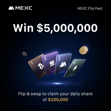 AltsAda_Ok's tweet image. Forget luck — it’s all about strategy at the new Flip Fest on #MEXC!
💥 $5M prize pool
📅 Oct 15 – Nov 8
🧩 Flip cards daily
🔄 Swap, strategize, and rise in ranks
Free daily card = your edge to outsmart the board.
Let’s play smart → mexc.com/futures-activi…