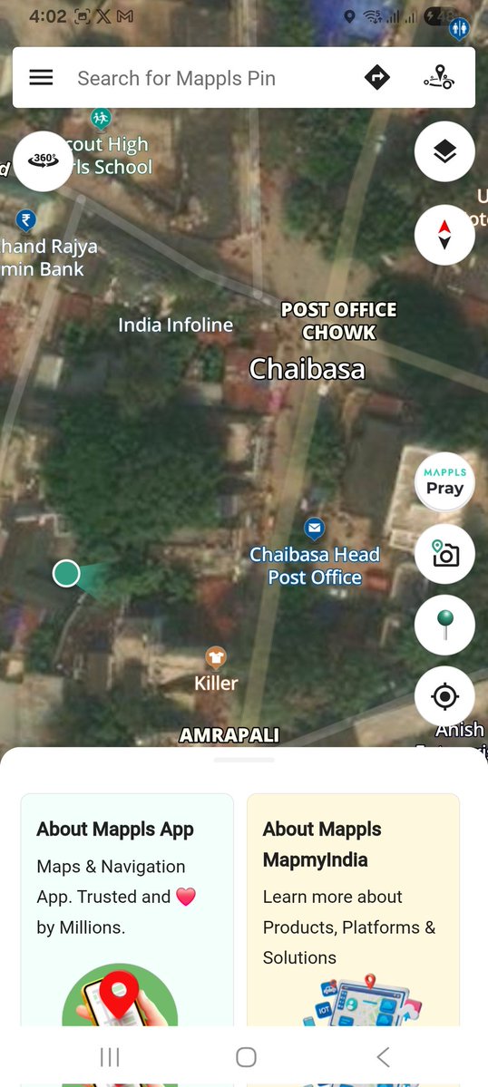 BharatMundhra10's tweet image. Please make visibility clear of satalite view 1
2 when we zoom more