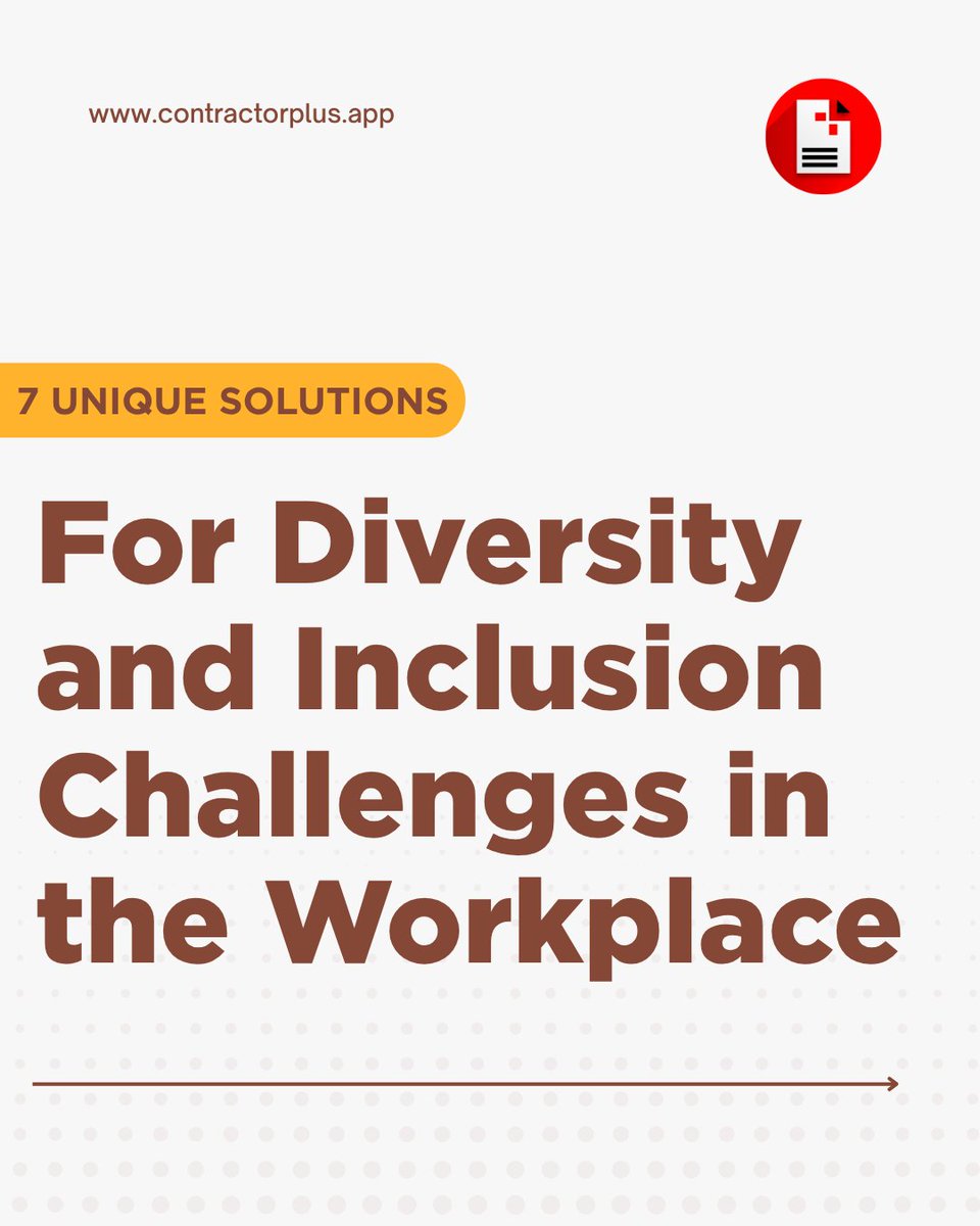 cplusapp's tweet image. Diversity isn't just a metric—it's a continuous commitment to intentionally designing fairness and equity into your business.
These 7 leaders share the specific, structural changes they used.
#business #leaderss #diversity