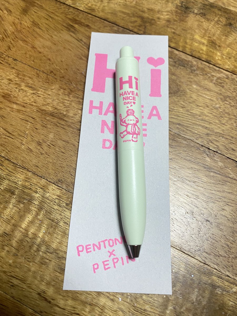 domo1051xxx's tweet image. かわいぃ♡♡

PENTONOTE × PEPIN

ピンクLOGOに一目惚れ💕

 #ユニボールワンP 
 #PEPIN
  #いまる民