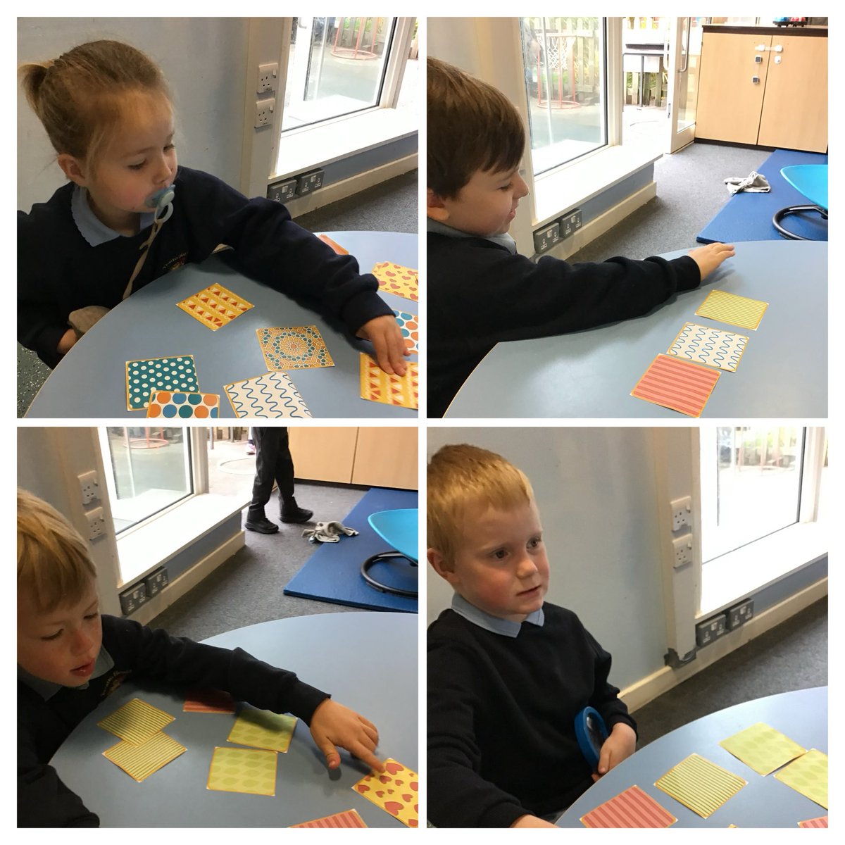 MrsES_Thatto's tweet photo. We have been making patterns this week in Maths. #ThattoPrim_Butterflies #ThattoPrim_Maths https://t.co/SJEZ6KkezM