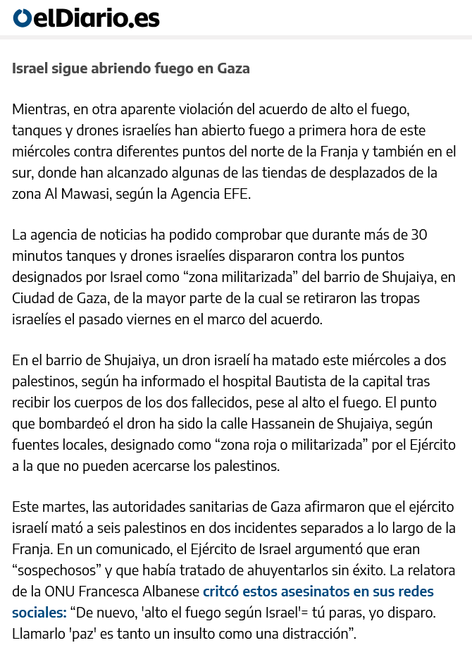 Para los que no entienden que la movilización siga después del "acuerdo de alto el fuego" 👇
#FreePalestine 
#BoicotIsrael