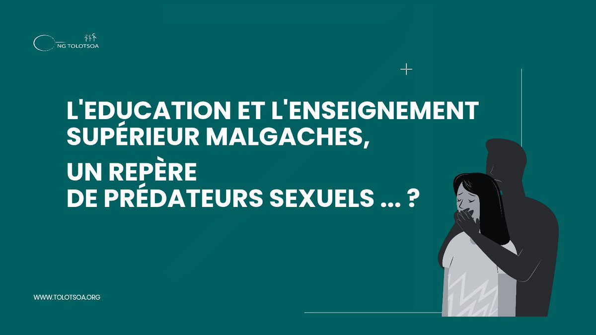 tolotsoa_'s tweet photo. 🎓 L’éducation devrait être un refuge.
Mais à Madagascar, elle devient trop souvent le théâtre de harcèlement et de corruption sexuels.
Des prédateurs se cachent derrière les murs de nos écoles et universités.
#StopVBG #ÉducationSansViolence https://t.co/tCaFuBX8SV