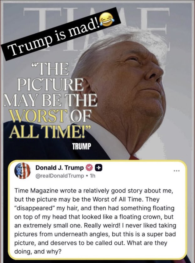 The orange felon is whining again!