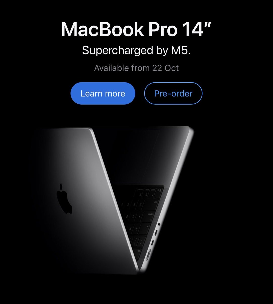 M5 macbooks just dropped!