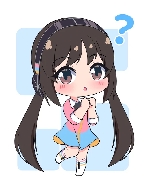 #駅メモファンアート これなんだろう…?なしいらちゃん