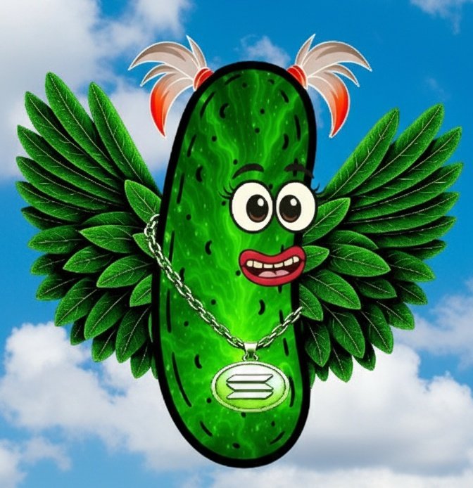 favour24799's tweet photo. The Raid 2 Gain mascot is here @r1car_p3r This flying pickle means business. Are you ready to 'pickle' up some wins? 🚀 #Raid2Gain #NFTCommunity" https://t.co/4FsCYYkVDc