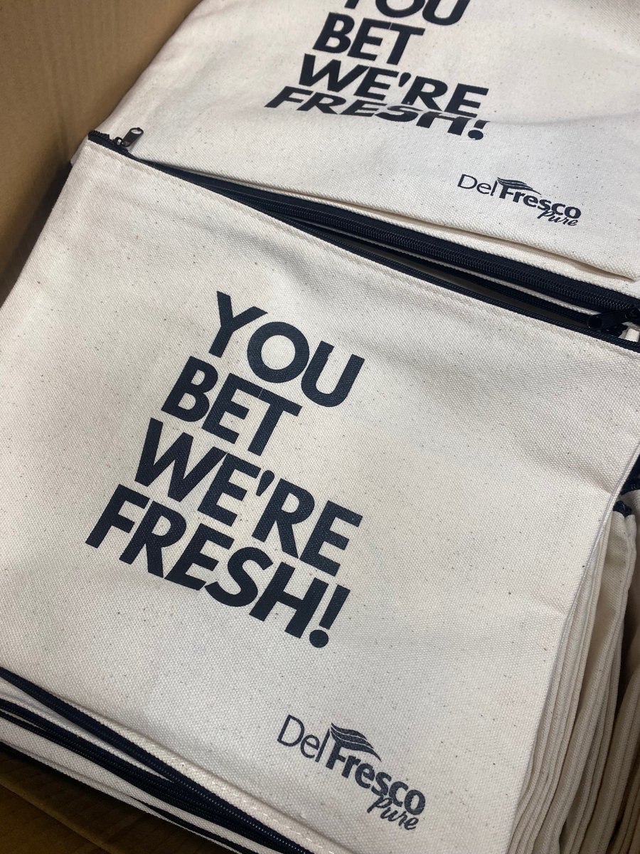DelFrescoPure's tweet image. 2 Days to Go

We’re all about fresh produce… and maybe a little obsessed with our swag featuring custom merch, hats and tastings too 👀🌱 

Booth #3993 = your new happy place.