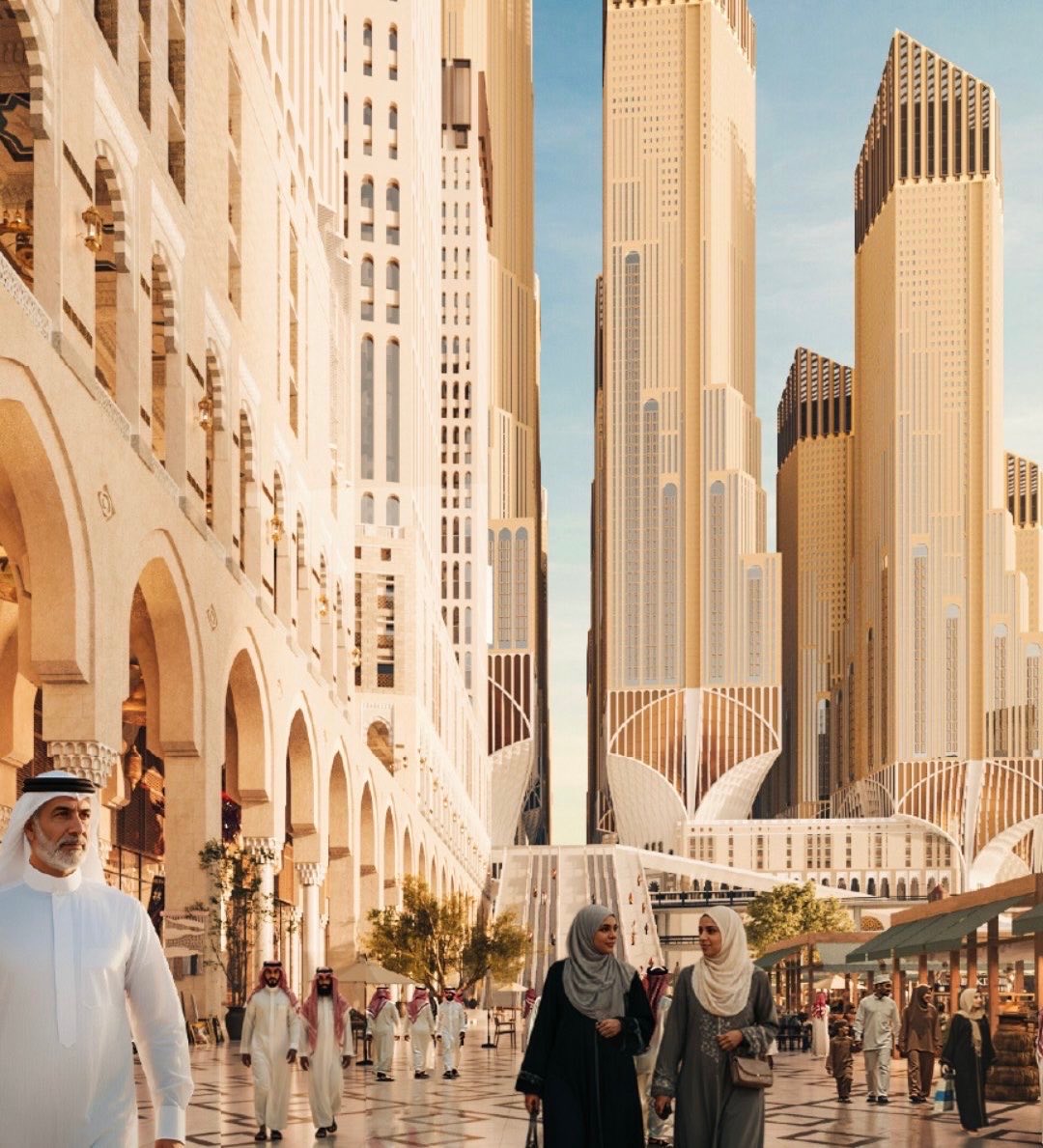 HRHMBNSALMAAN's tweet photo. أعلن صاحب السمو الملكي الأمير محمد بن سلمان بن عبدالعزيز آل سعود ولي العهد رئيس مجلس الوزراء رئيس مجلس إدارة شركة رؤى الحرم المكي -حفظه الله- إطلاق مشروع "بوابة الملك سلمان" بوصفه وجهة متعددة الاستخدامات في مكة المكرمة.
 وتمتد "بوابة الملك سلمان" على إجمالي مسطحات بناء بمساحة تصل إلى 12 مليون متر مربع بجوار المسجد الحرام.
 يهدف المشروع إلى تحقيق نقلة نوعية في تطوير البنية التحتية لمدينة مكة المكرمة والمنطقة المركزية بشكل خاص لتصبح نموذجًا عالميًا للتطوير العمراني، ليكون مساهمًا رئيسًا في دعم الجهود المبذولة على تطوير المنطقة وتسهيل الزيارة مع تقديم خدمات ذات جودة عالية لقاصدي بيت الله الحرام وإثراء رحلتهم الدينية والثقافية بما يتماشى مع مستهدفات برنامج خدمة ضيوف الرحمن.
 يتميز مشروع "بوابة الملك سلمان" بموقع إستراتيجي بجوار المسجد الحرام، ويعد وجهة متعددة الاستخدامات تهدف في المقام الأول إلى الارتقاء بمنظومة الخدمات المقدّمة، وتوفير مرافق سكنية وثقافية وخدمية محيطة بالمسجد الحرام، كما يضيف المشروع طاقة استيعابية تتسع لما يقارب 900 ألف مصلِ في المصليات الداخلية والساحات الخارجية.
 يرتبط المشروع بوسائل النقل العامة لتسهيل الوصول إلى المسجد الحرام، ويمثّل مزيجًا استثنائيًا متناغمًا بين الإرث المعماري الغني لمكة المكرمة مع أرقى أساليب الحياة العصرية، بما يضمن أعلى مستويات الراحة. كما يهدف المشروع إلى الحفاظ على الإرث التاريخي والثقافي لمدينة مكة المكرمة من خلال تطوير وإعادة تأهيل مساحة تقارب 19 ألف متر مربع من المناطق الثقافية والتراثية، لإثراء تجربة زائريها، وكذلك الإسهام في تحقيق أهداف رؤية المملكة 2030م على صعيد التنويع الاقتصادي من خلال استحداث أكثر من 300 ألف فرصة عمل بحلول 2036م بمشيئة الله.
 يعمل على تطوير مشروع "بوابة الملك سلمان" شركة رؤى الحرم المكي، إحدى شركات صندوق الاستثمارات العامة لدعم تنفيذ إستراتيجيته من خلال رفع مستوى التطوير العمراني بالمنطقة المحيطة بالمسجد الحرام ليصبح من أفضل نماذج التطوير العالمية. وتركز شركة رؤى الحرم المكي على الإدارة المستدامة للموارد عبر توظيف الحلول المبتكرة، بما يسهم في تحقيق أثر إيجابي ملموس على السكان وضيوف الرحمن من الحجاج والمعتمرين والزائرين مع الحفاظ على النسيج الثقافي لمكة المكرمة، كما تلتزم الشركة بمراعاة المعايير والممارسات العالمية في عمليات التطوير العقاري وتوفير تجربة استثنائية.