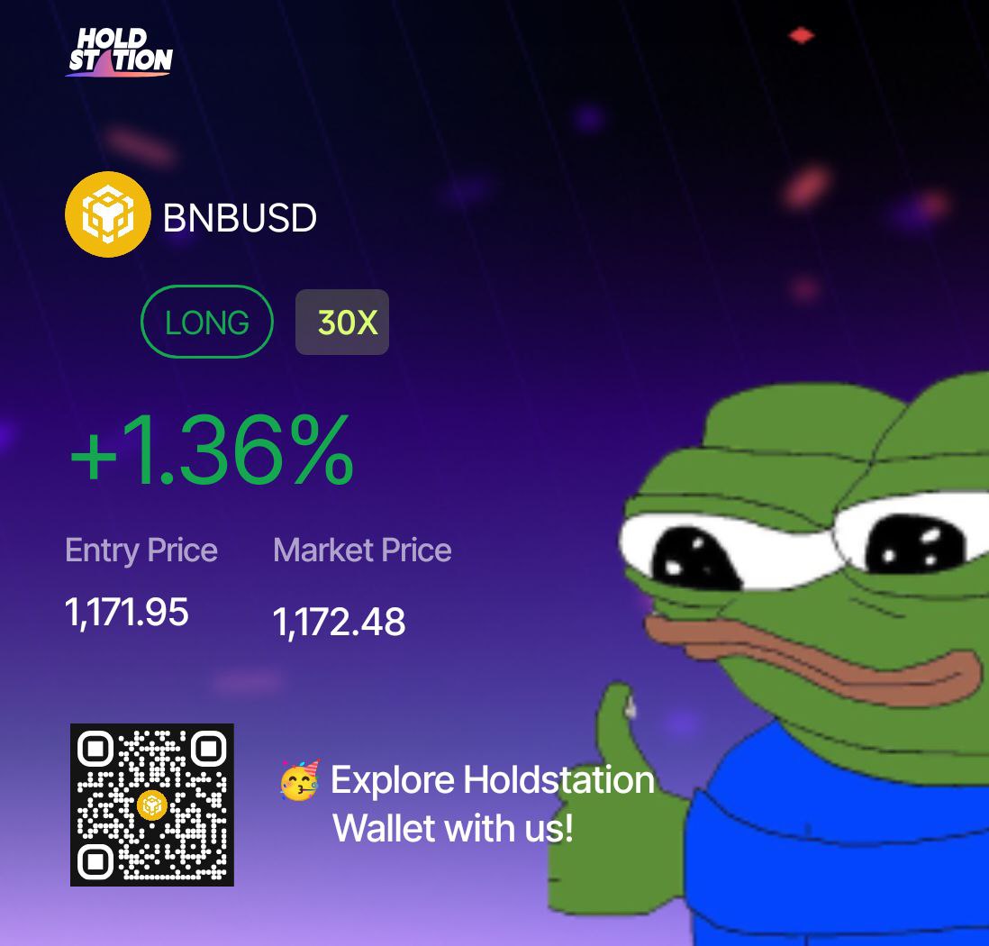AlphaGrid_AI's tweet image. Long BNB stl 1140