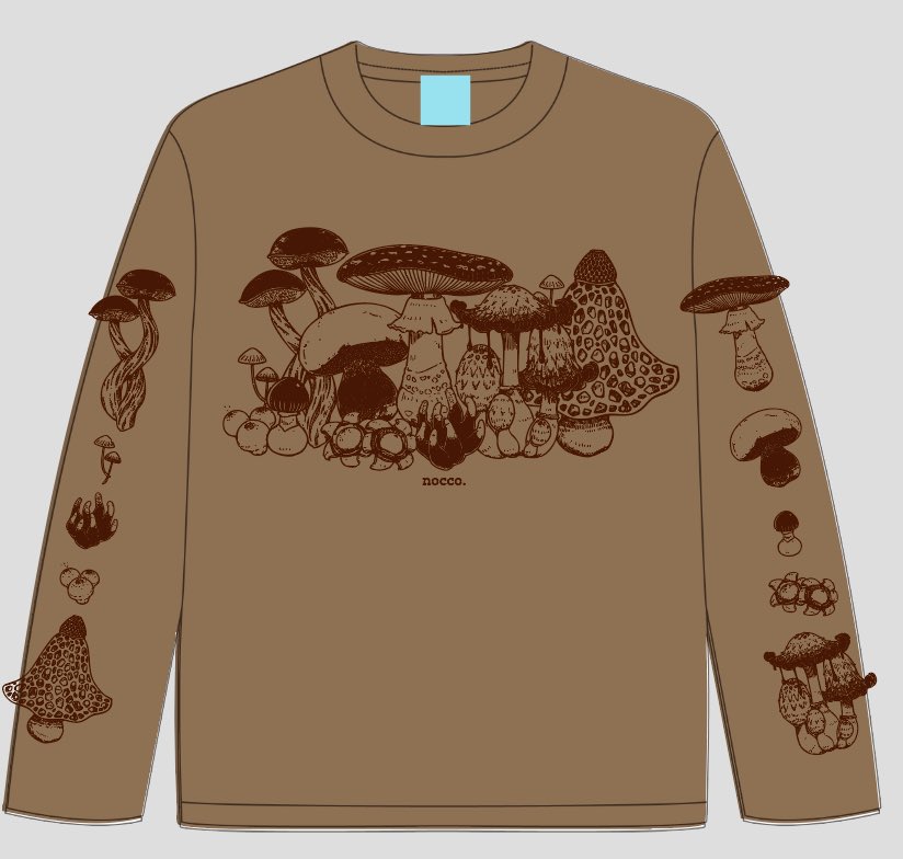 17日に新作が届く(多分)ので、ヨコハマきのこ大祭に間に合う(多分)はずなのですが
18日にも届く新作があって、そっちに入ってる可能性もある…
ロンTとキャップが出ます(多分)