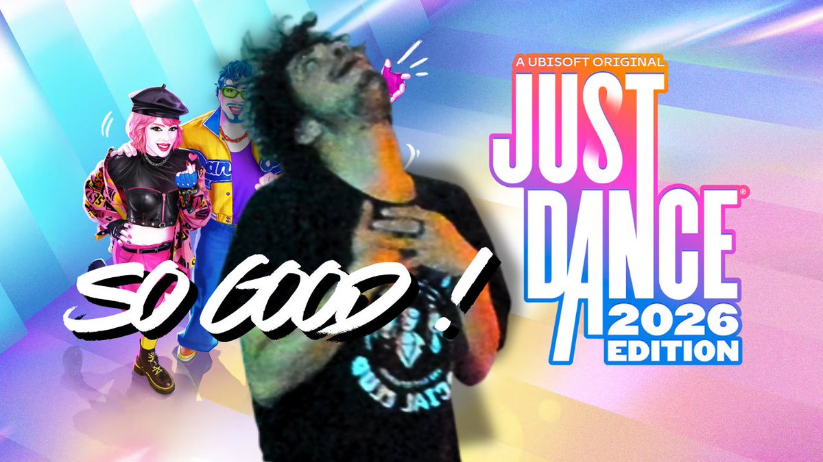 oh btw, talking about Just Dance !

I edit my stream from yesterday, it’s a mix of english and french, but i give my opinion on the game and some maps and yes …

JUST DANCE 2026 IS GOOD !

youtu.be/fPnUMA7xUbE