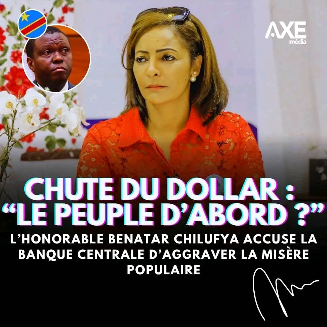 fazili_pierre's tweet image. #Rdc.  La Lionne du Katanga tire la sonnette d&apos;alarme,  &quot;Le Gouv de la #BCC est entrain de déchirer la poche de la pauvre population&quot;. Hon @benatarchilufya appelle à une mobilisation générale pour sauver l&apos;économie de la #Rdc et redonner au Franc Congolais sa valeur