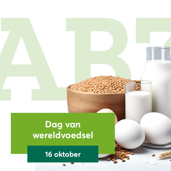 ★ Het is vandaag Wereldvoedseldag! ★

Bij ABZ Diervoeding werken we elke dag aan goed voer voor gezonde dieren, en dat draagt bij aan goed eten voor iedereen! Een mooi moment om even stil te staan bij waar ons voedsel vandaan komt (en wie er allemaal hard aan werken💪)