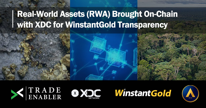 WinstantTech's tweet image. Real-World Assets (RWA) Brought On-Chain. TradeEnabler is proud to unveil a groundbreaking initiative under the DRC’s AXIS Program 
@winstantgold @XDCNetwork
tradeenabler.com/news/te-asset-…
#Gold #XDC #RWA #WorldKYC #WinstantGold #AXIS #DRC #BlockchainForGood