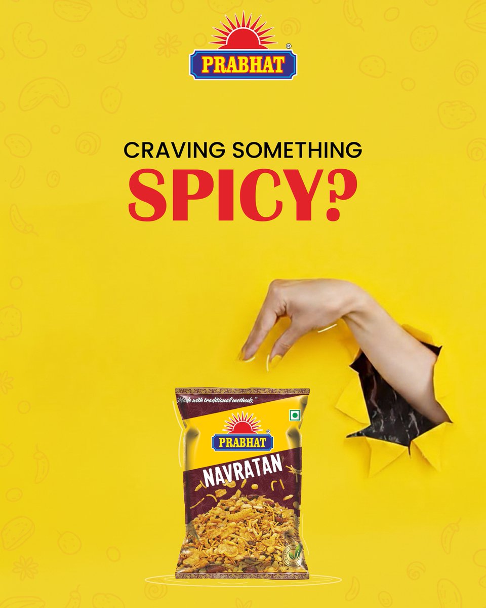 rdfoodproduct's tweet image. Every mood has a craving, spicy, meetha, or crunchy and every craving finds its match in Prabhat Namkeen!

Because happiness tastes better when it’s shared and snacked! 💛

#SnackYourMood #CelebrateWithPrabhat #EveryBiteSpecial