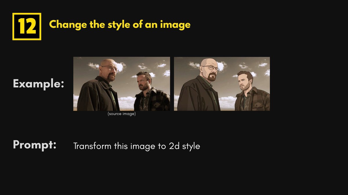 0xFramer's tweet image. 12) Apply a new visual style to your image.