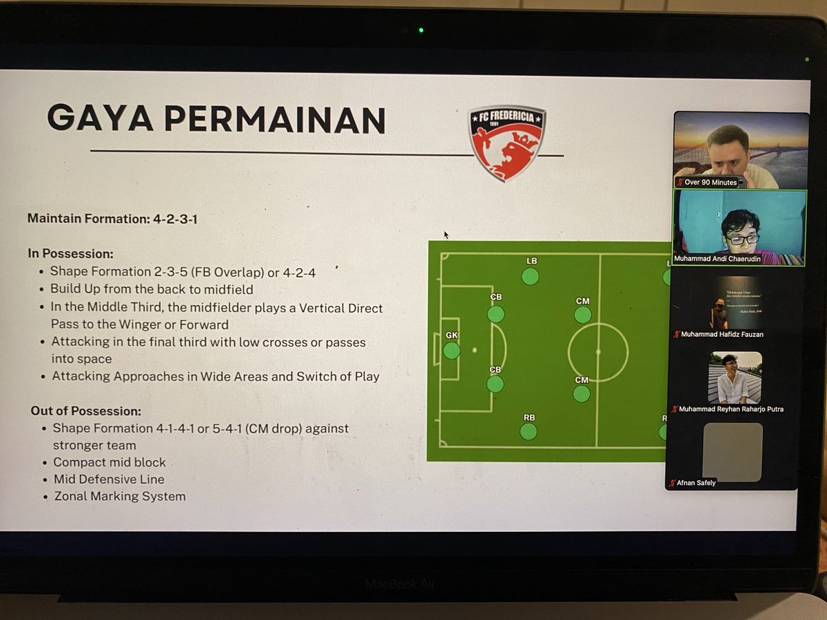 adriantopriyo's tweet photo. Fredericia Scouting Case Presentation from the participant 

#videoscouting https://t.co/rnDVHes982
