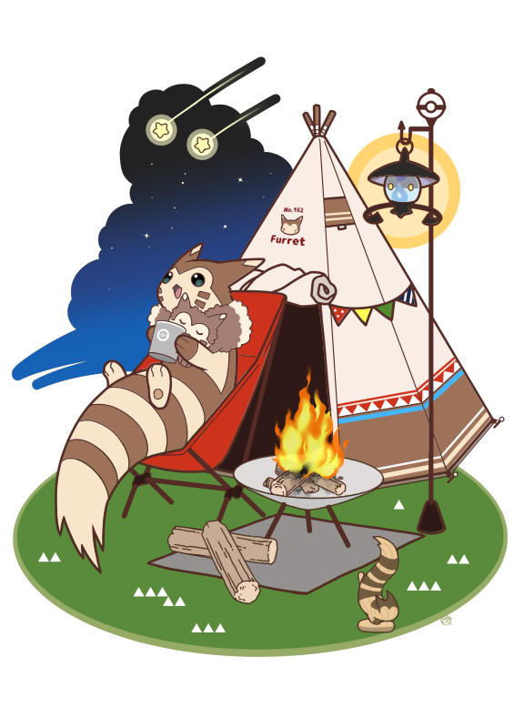 キャンタチ🏕°˖✧
#ポケモンイラスト
#pokemonfanart