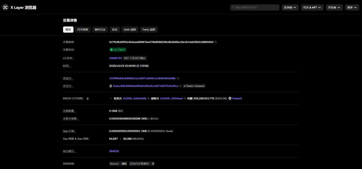 Community's first burn, $Xwizard exclusive invitation code: XWS88
Transaction hash: 0x7f0d5d05f3c40dcee95667be478b8089209c8b2b65e15e1614a0356318890404

社区首次销毁， $Xwizard 专属邀请码：XWS88
交易哈希：0x7f0d5d05f3c40dcee95667be478b8089209c8b2b65e15e1614a0356318890404