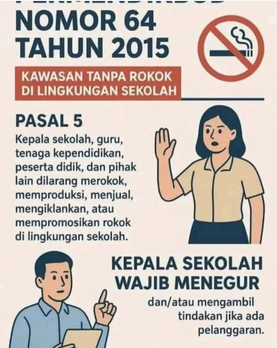 Kalo Kepsek menegakkan aturan lalu diprotes murid dg mogok belajar, apa di sekolah tdk perlu tata tertib lagi ya? Yg penting murid hepi aja lah. Sy bersukur saat SD Kepsek sy keras, kalo diterangkan murid ngobrol dilempar penghapus, sejak itu tdk ada yg berani ngobrol